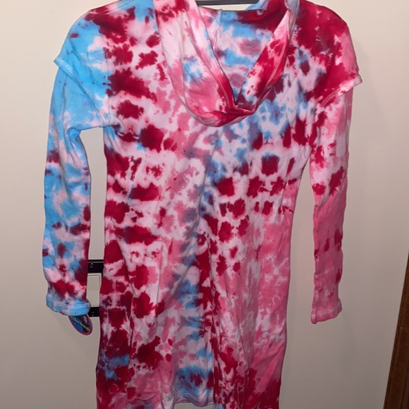 Undee Bandz Girls Tie Dye Dress. Size 12. New . - Picture 2 of 3
